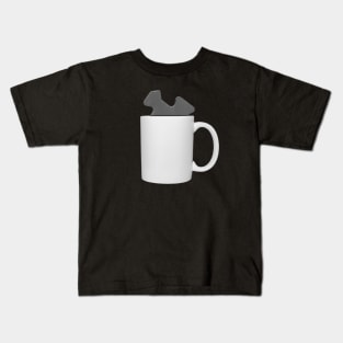 Coffee Foam Kids T-Shirt